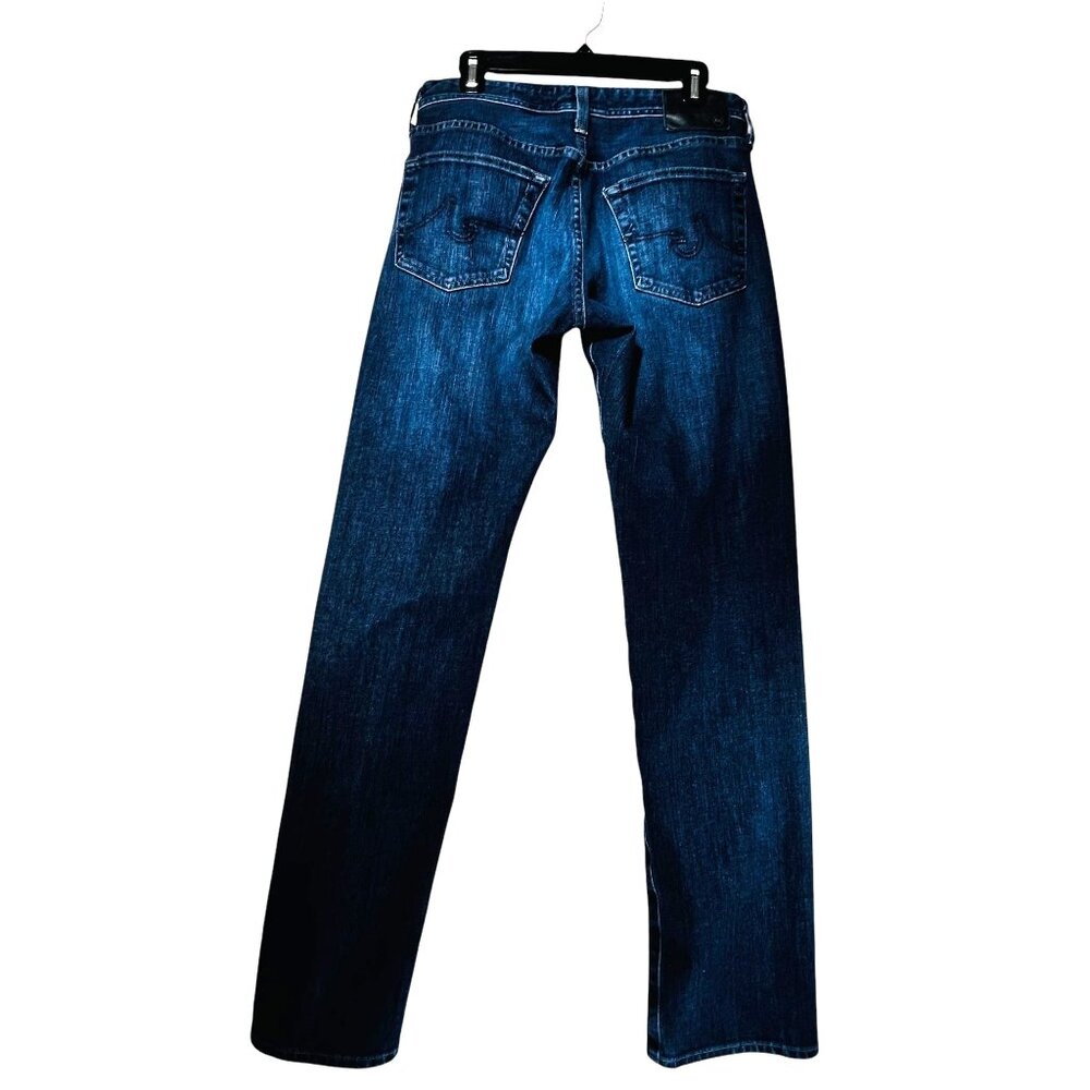 AG Adriano Goldschmied Blue Denim Jeans 33x34 The Graduate Tailored Leg - Picture 2 of 15